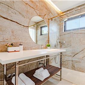 6 bedroom villa with infinity pool and sea views, Korcula Island, sleeps 12